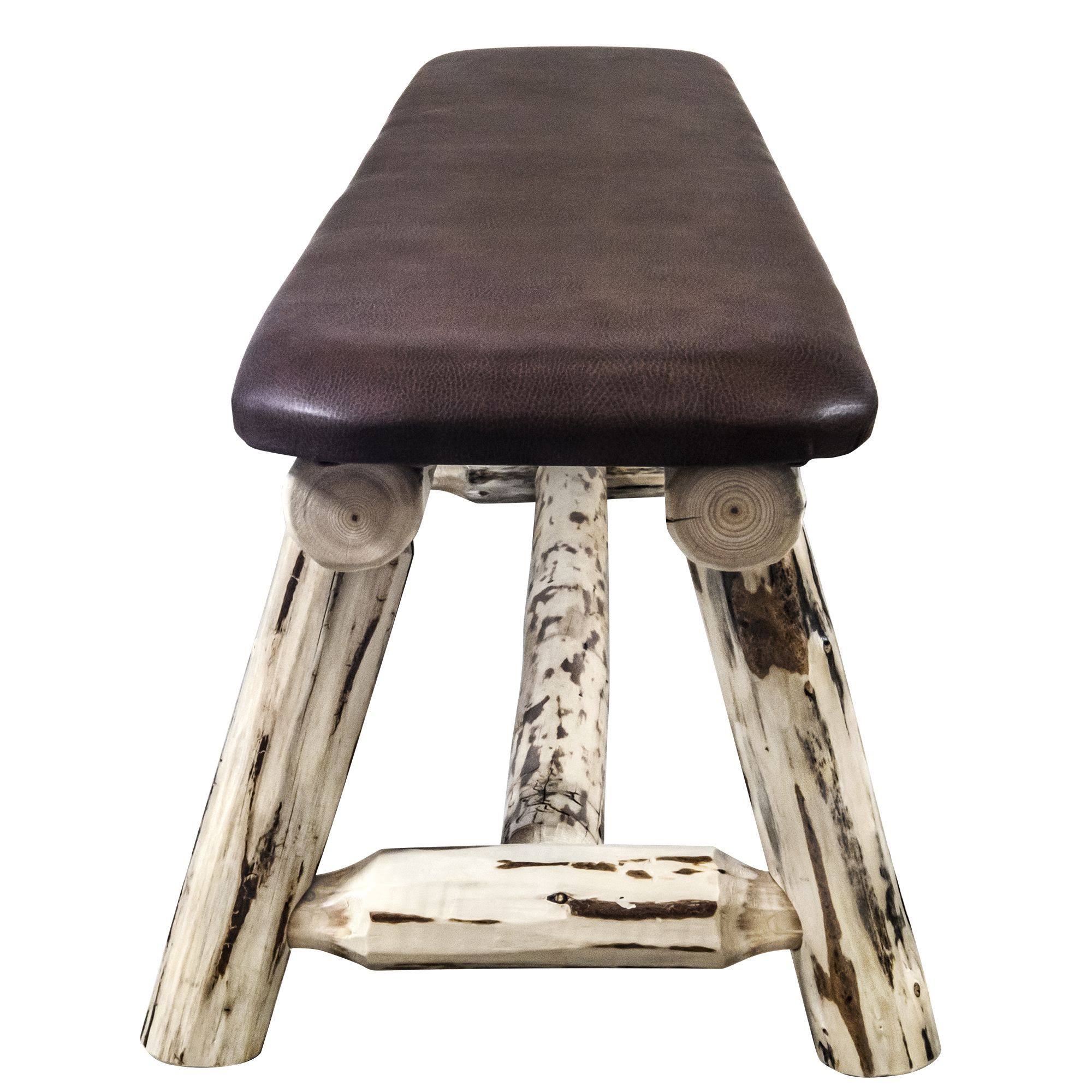 Solid Wood Plank Style Bench C98677