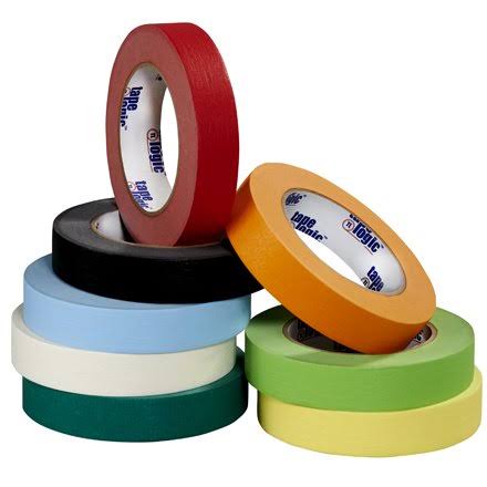 Yellow 1/4 inch x 60 yds. 4.9 Mil Masking Tape Case of 12 U937