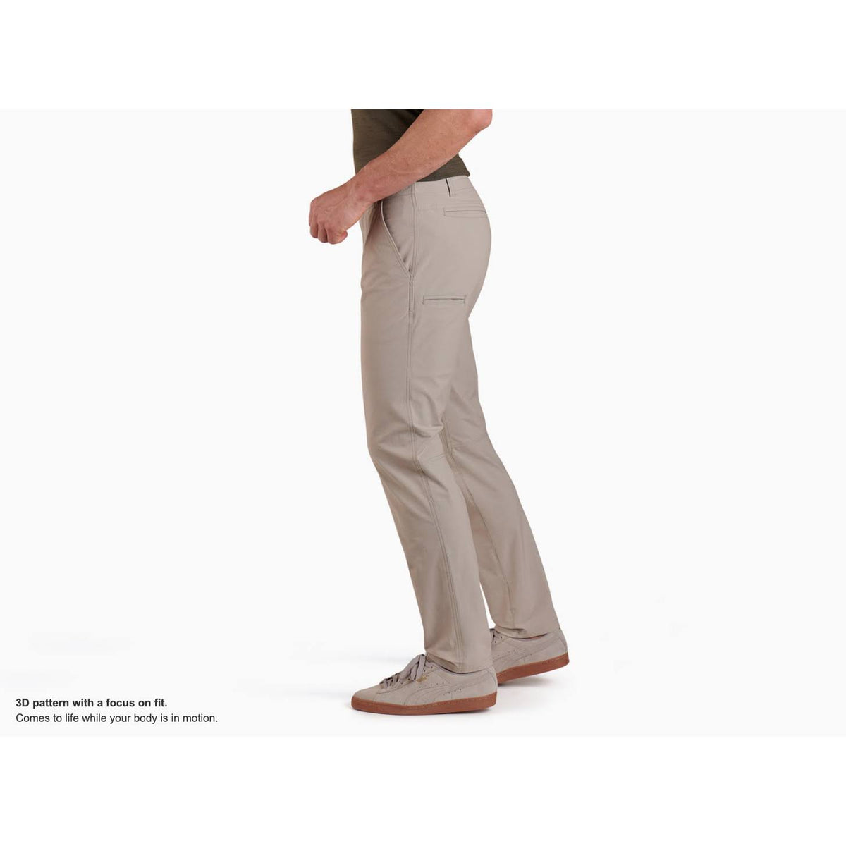 Khaki Chino Pants Z410778