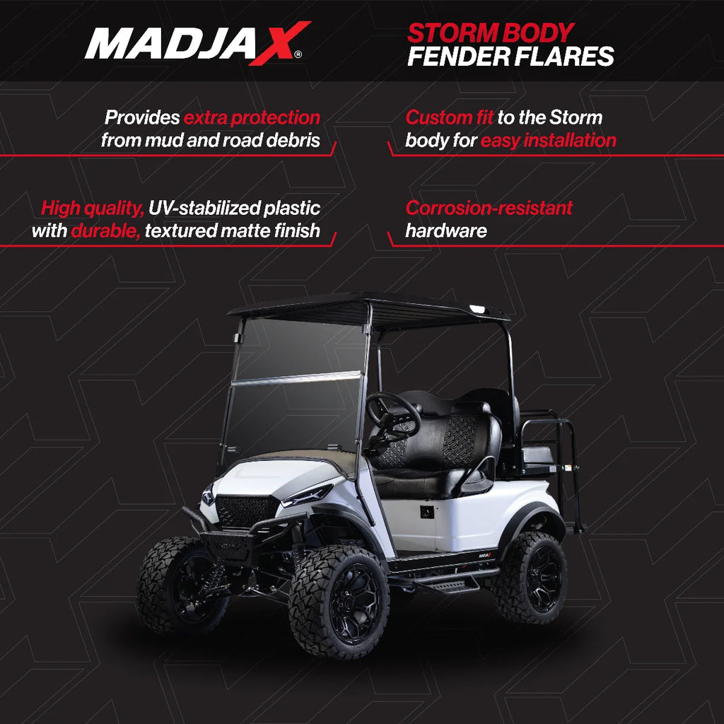Fender Flare Set for Golf Cart A5758