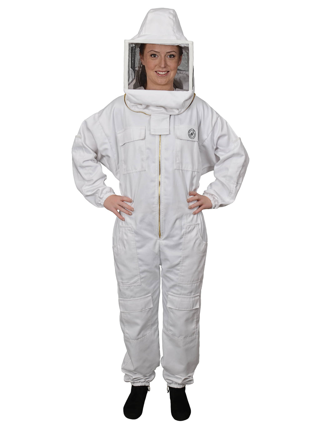 Polycotton Beekeeping Suit with Square Veil (Small) N926354