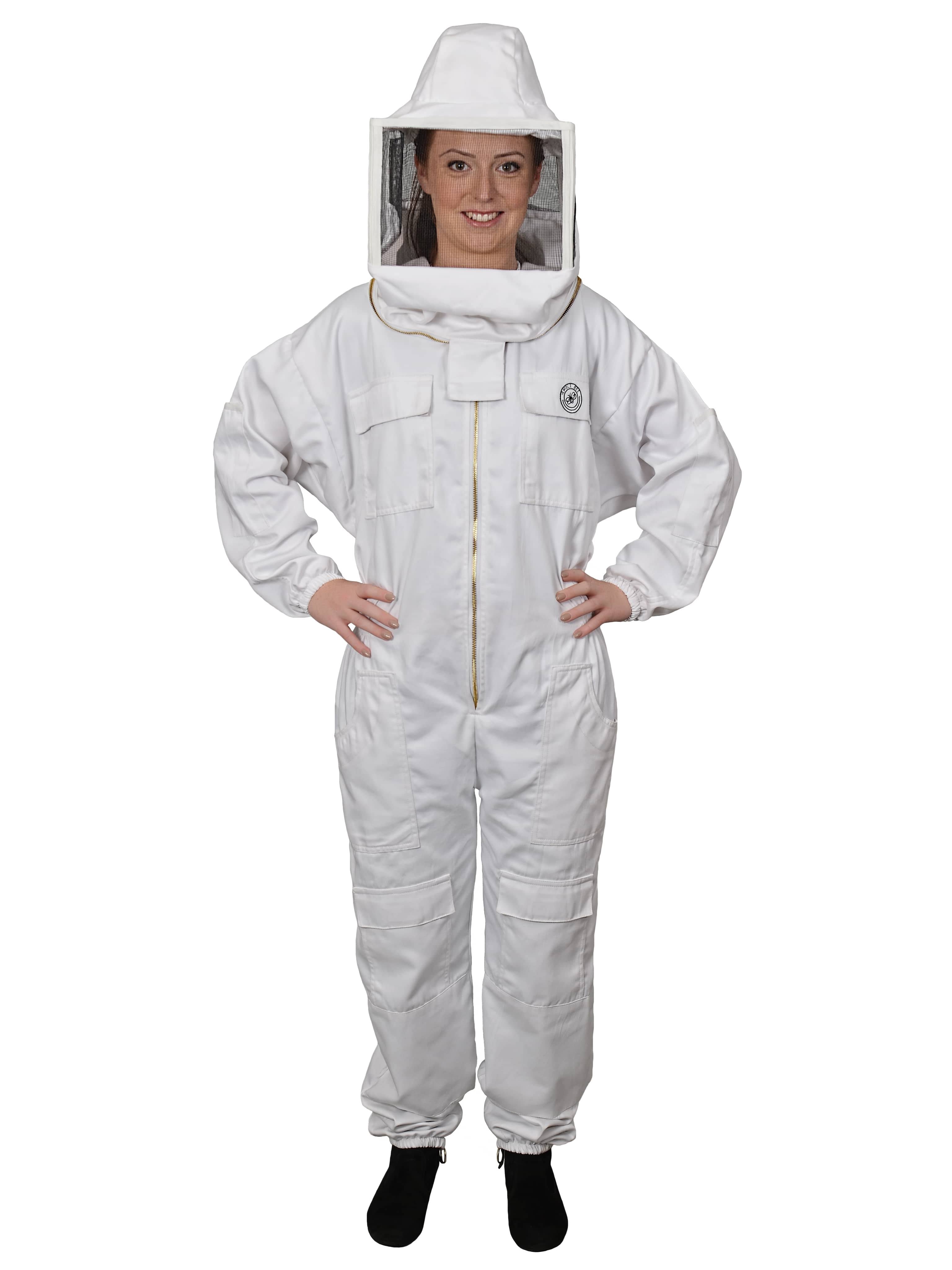 Polycotton Beekeeping Suit with Square Veil (Small) N926354