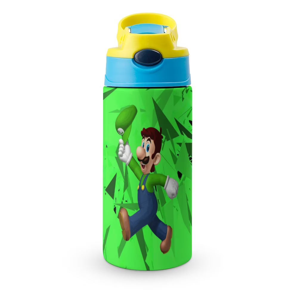Insulated Stainless Steel Water Bottle with Straw F604143