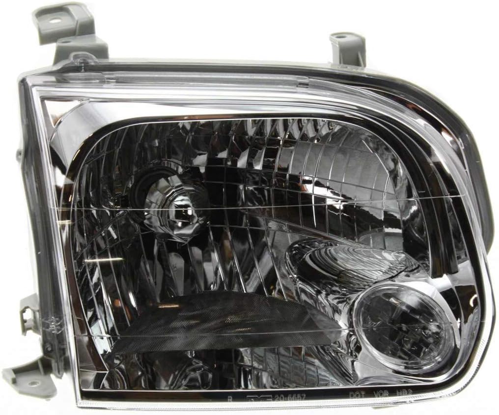 Passenger Side Headlight for 2005-2007 Toyota Sequoia U166