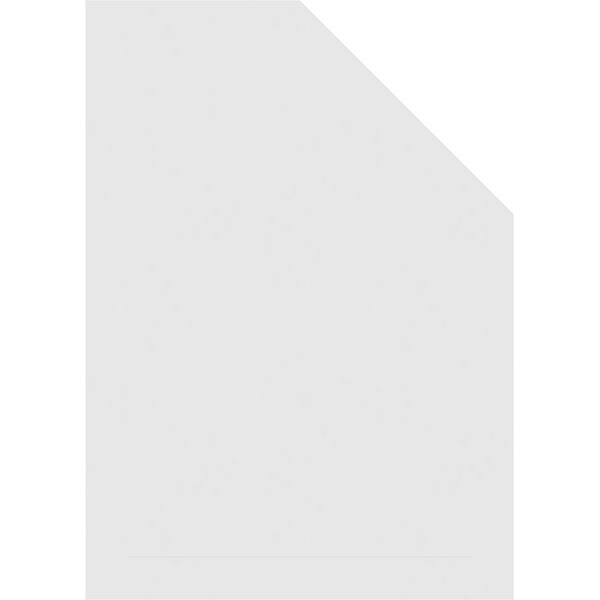 Octagonal Surface Mount PVC Gable Vent S387174