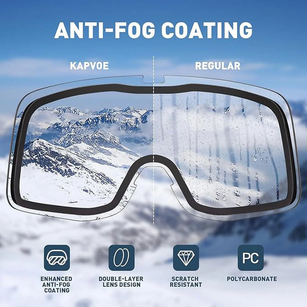 Ski Goggles OTG for Men, Women & Youth T47593
