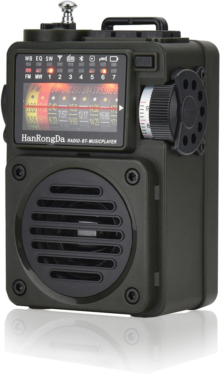 Portable Bluetooth World Band Radio Pack of 2 E273