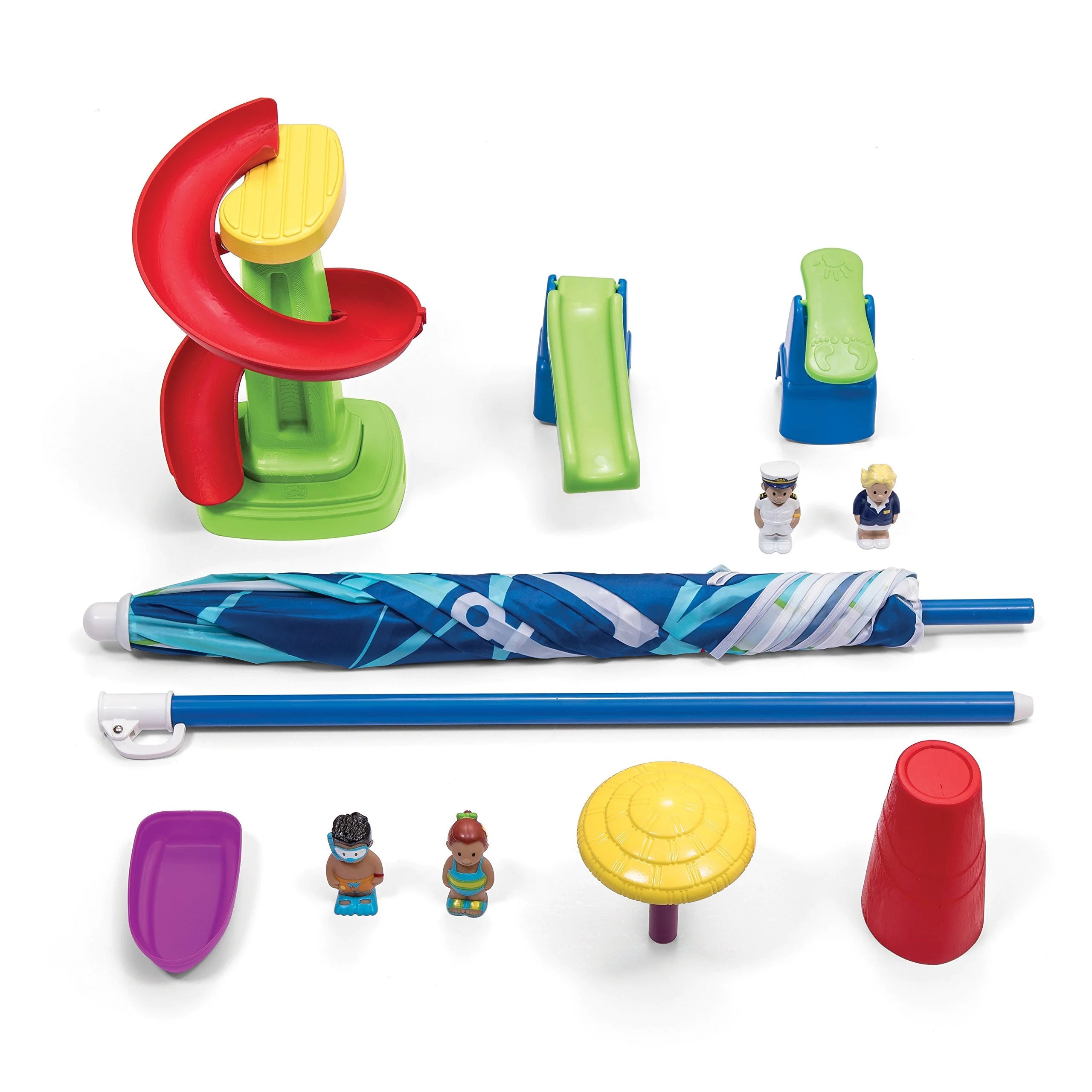 Sand & Water Play Table with Umbrella B553
