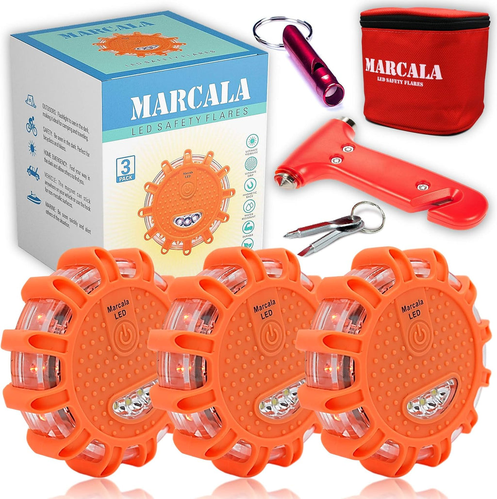 12-Pack LED Emergency Safety Flares U1202