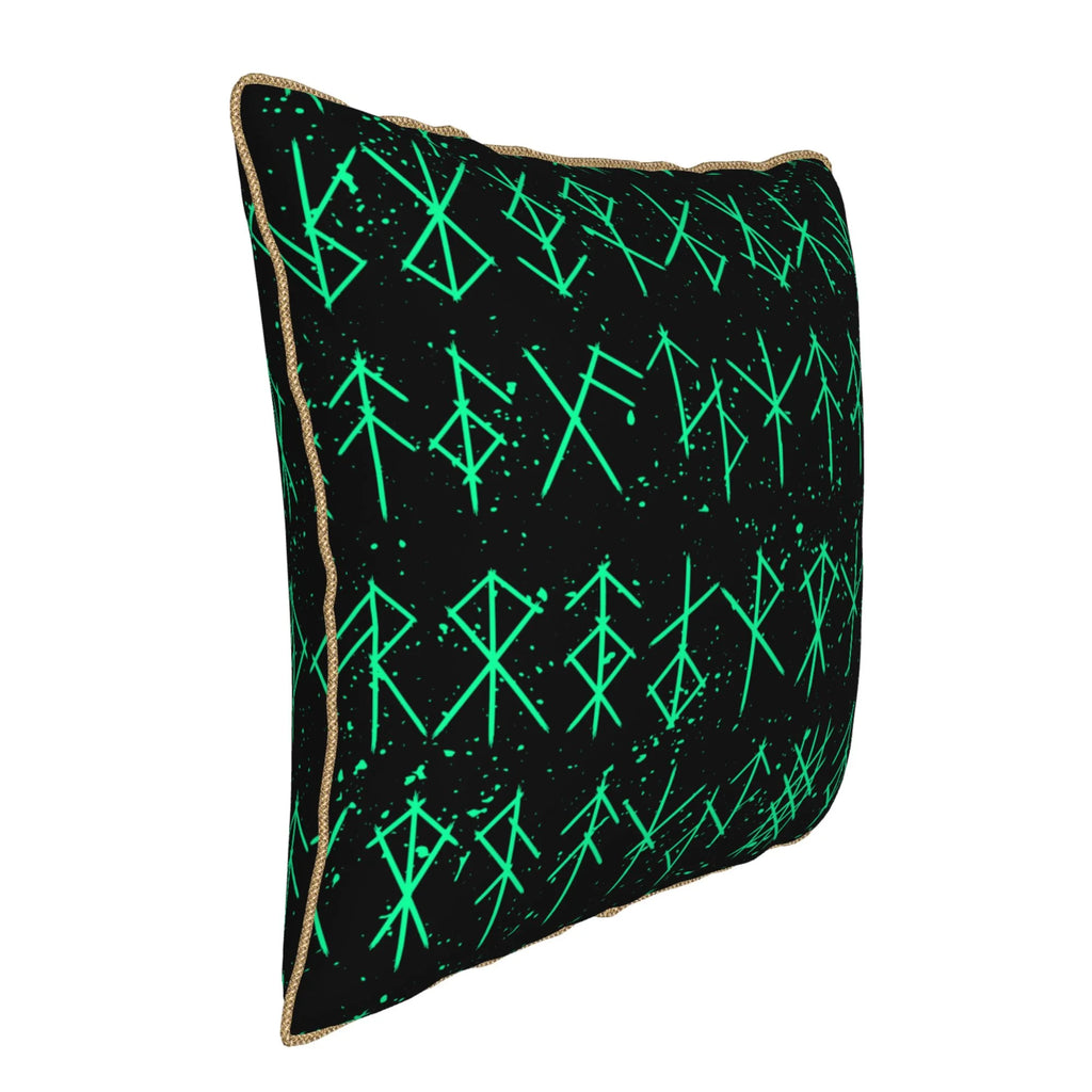 Green 16"x16" Throw Pillows H7273