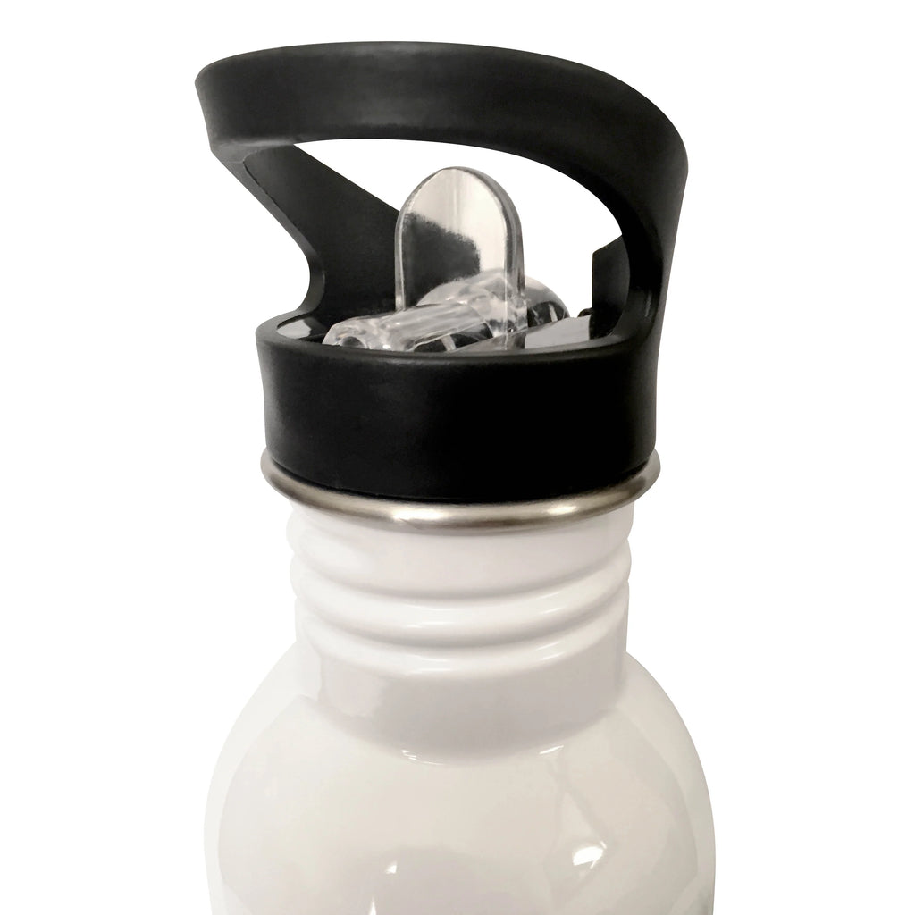 Red, Blue, and White Straw Water Bottle, 21-ounce R3406