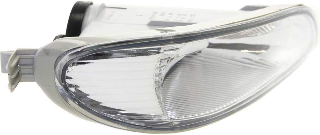 Fog Light Assembly for Toyota Camry 2002 2003 2004 Passenger Side Pack of 2 K37107