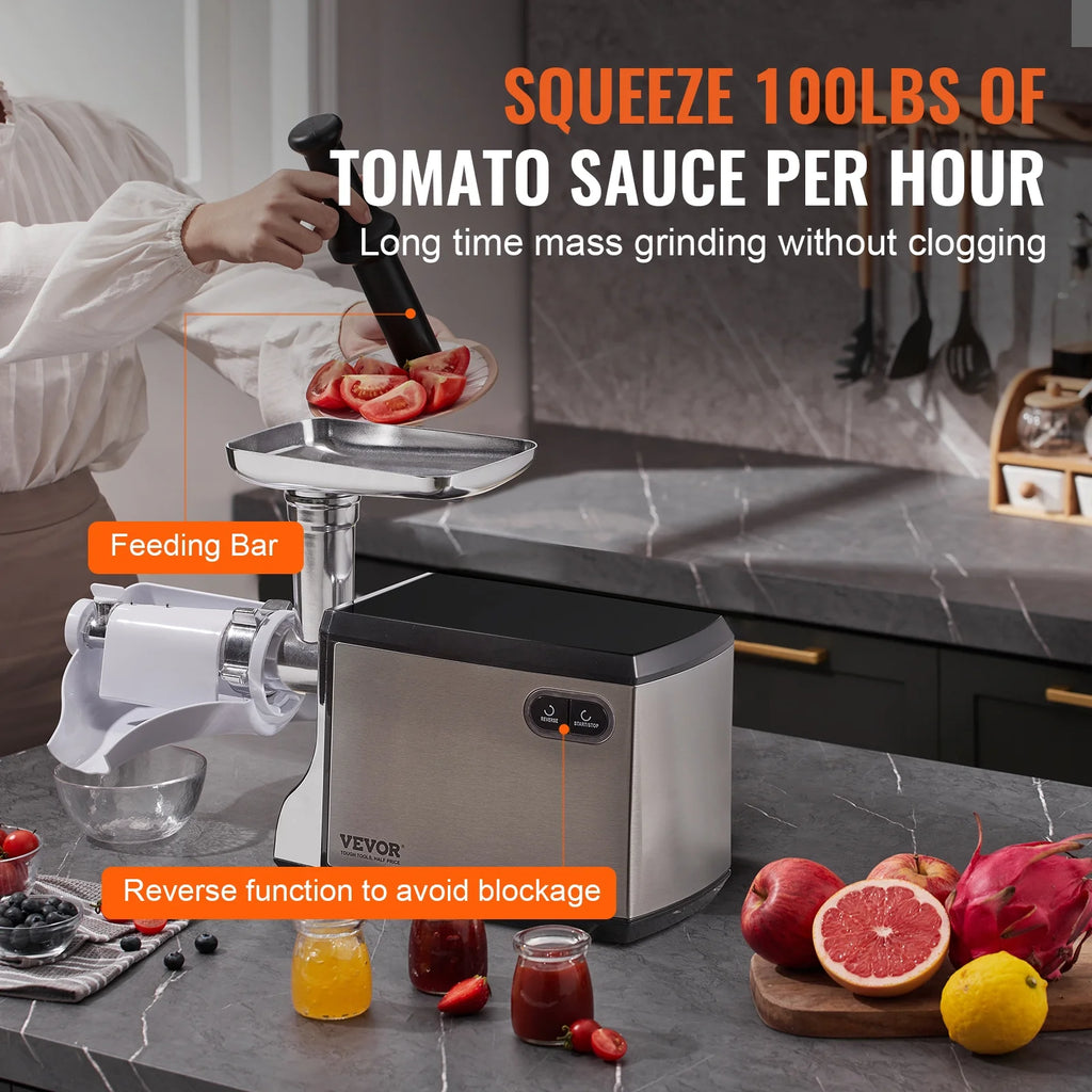 Electric Tomato Strainer Milling Machine Sauce Press T381284