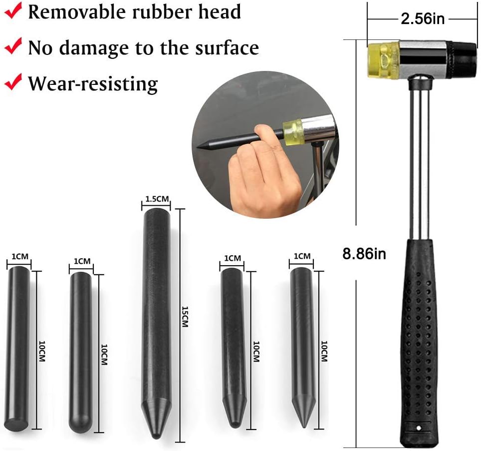 Dent Repair Kit, Car Dent Puller, Pack of 2 G666579