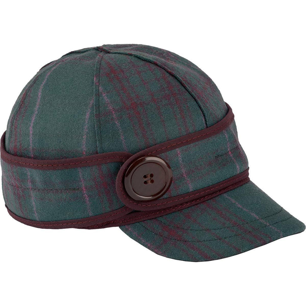 Saxon Plaid Button Up Cap I227860