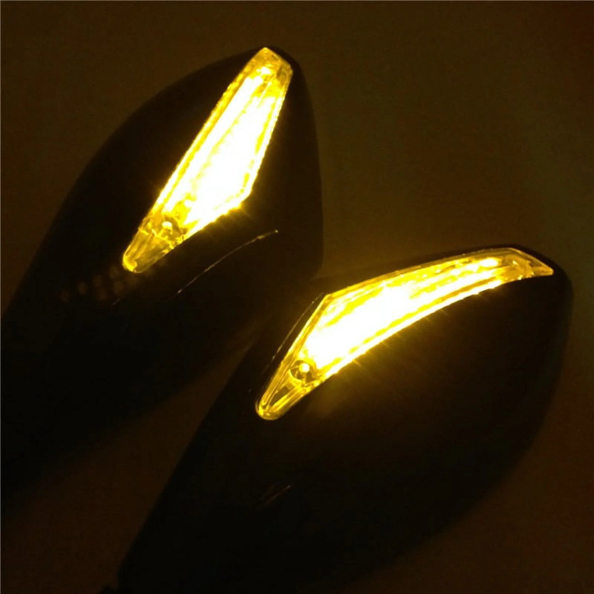 Turn Signal Mirrors For Honda CBR 600RR CBR1000RR Gloss Black Q863919