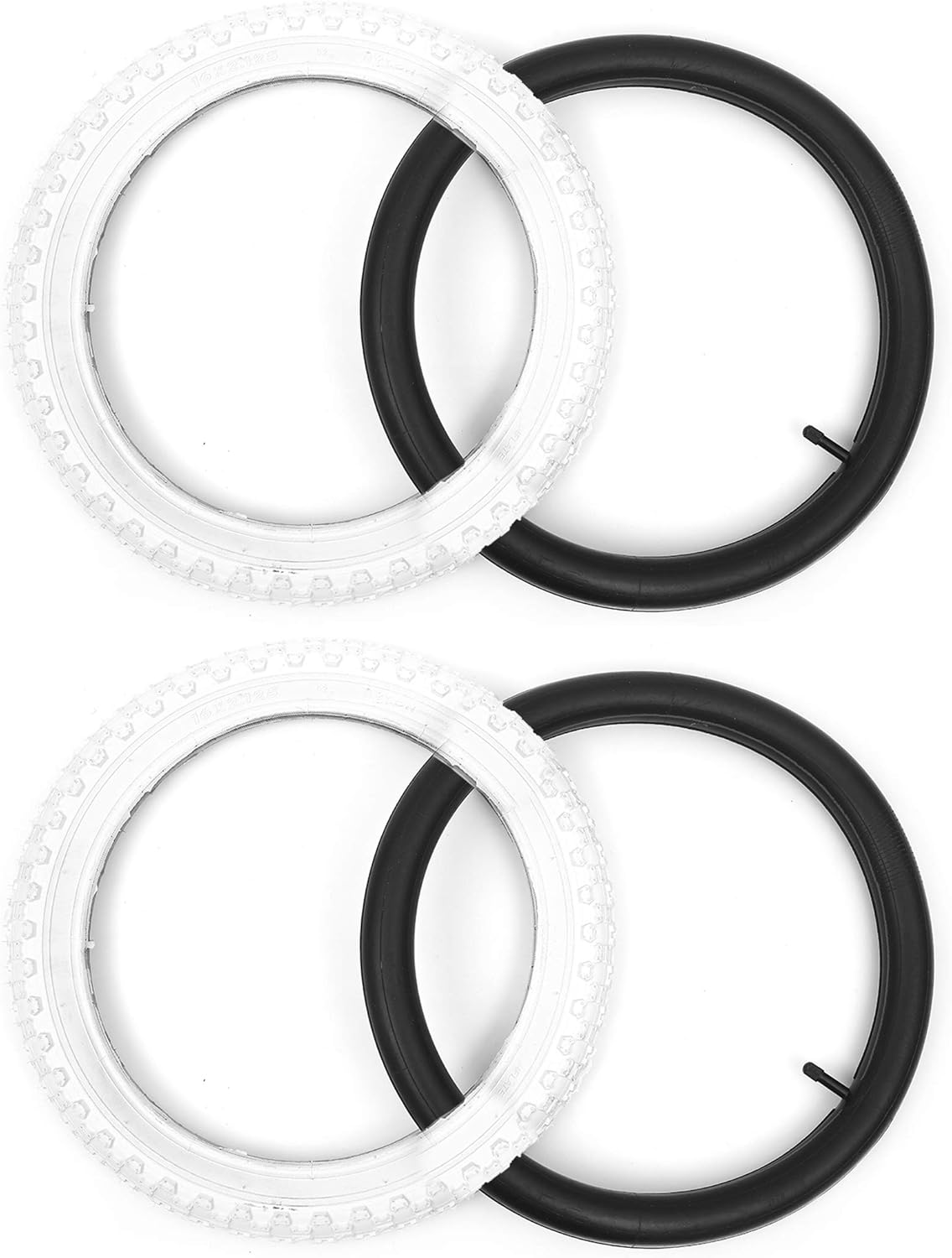 12"/14"/16"/18"/20" Kids Bike Replacement Tires and Inner Tubes Pack of 2 R8554