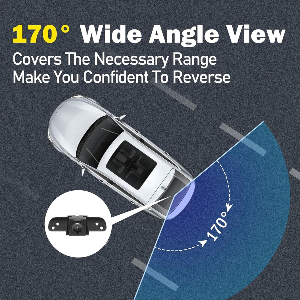 Reverse Camera for GMC Sierra Chevrolet Silverado Tailgate Handle F305