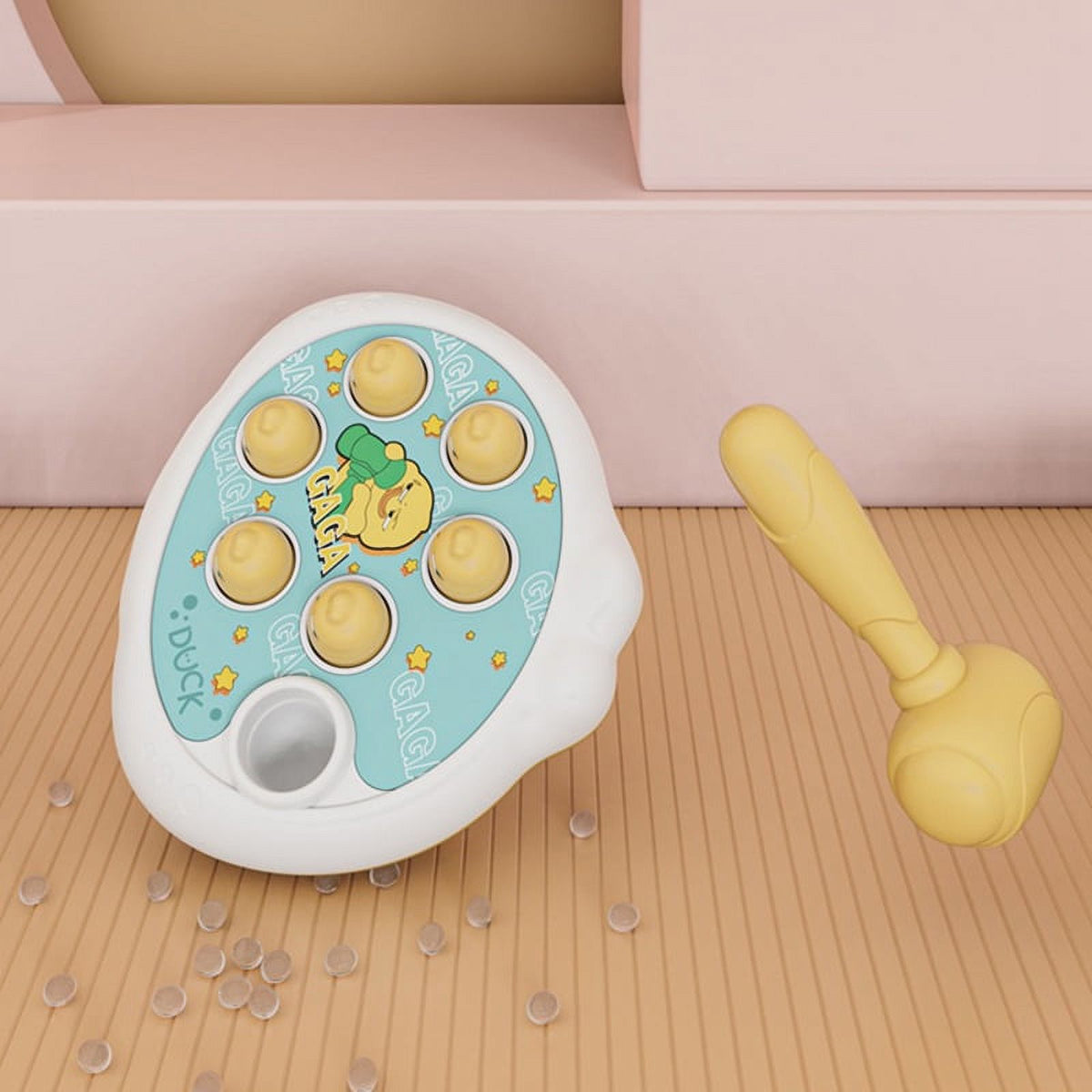 Whack A Frog Game Desktop Toy With Hammer Z966614