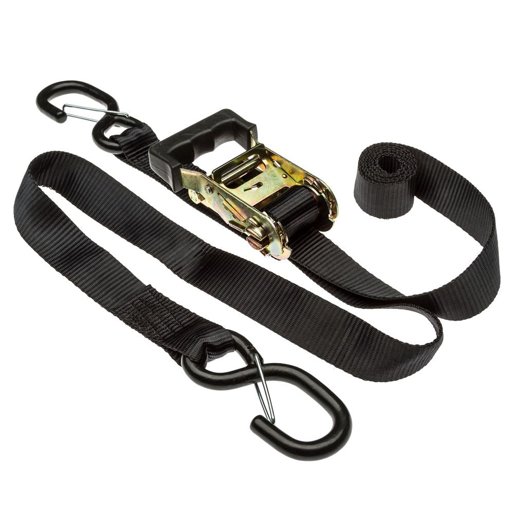 8 Pack Ratchet Strap with S-Hooks K192
