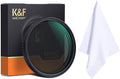49mm Variable ND Filter ND2-ND32 with Microfiber Cleaning Cloth Pack of 2 A4361