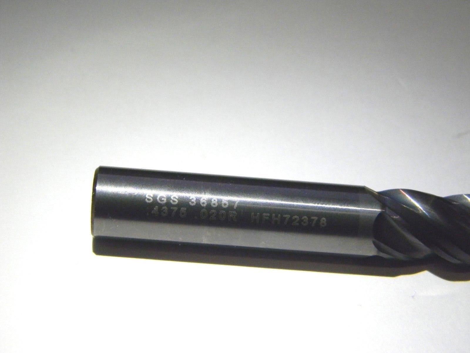 Carbide Corner Radius End Mill A235