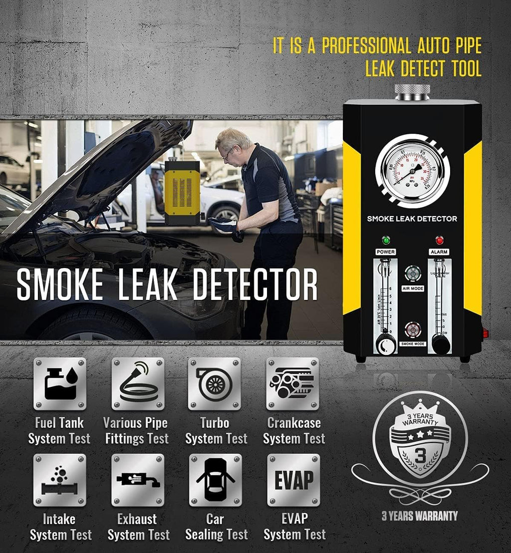 Car Smoke Machine EVAP Leak Tester with FlowMeter B497