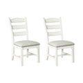 Whitewash Cushioned Dining Chair, Set of 2 L993081