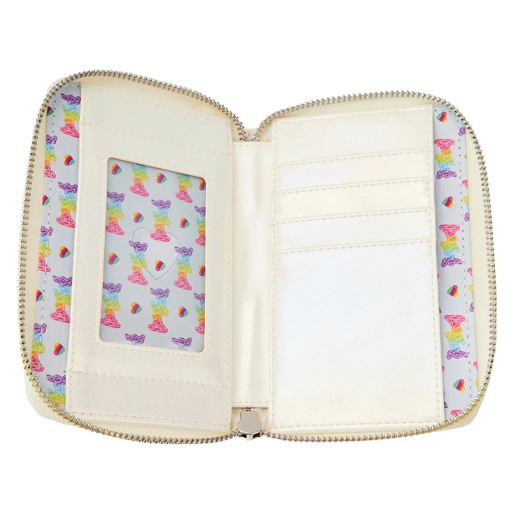 Rainbow Logo Zip Around Wallet K14461