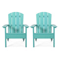 Teal Wood Adirondack Chair (2-Pack) Z13136