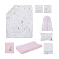 8 Piece Crib Bedding Set B450