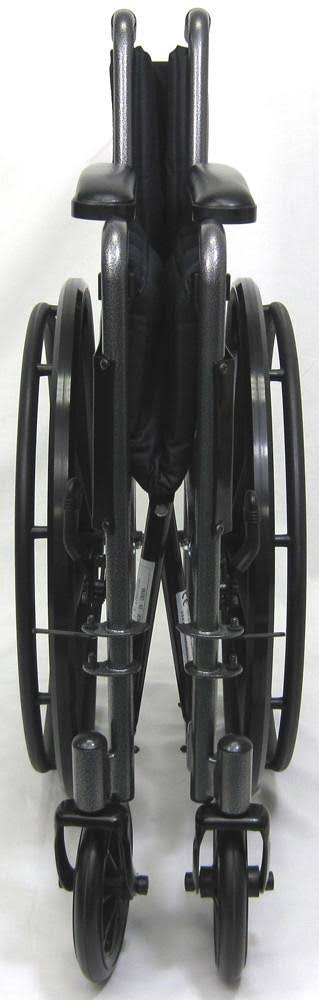 Lightweight Steel Wheelchair Fixed Armrest T4371