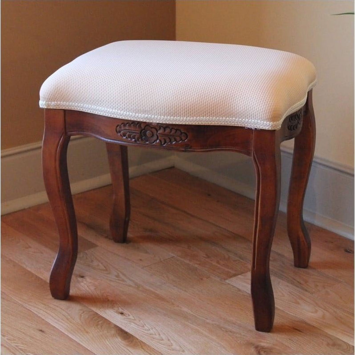 Vanity Stool in Walnut Stain H59450