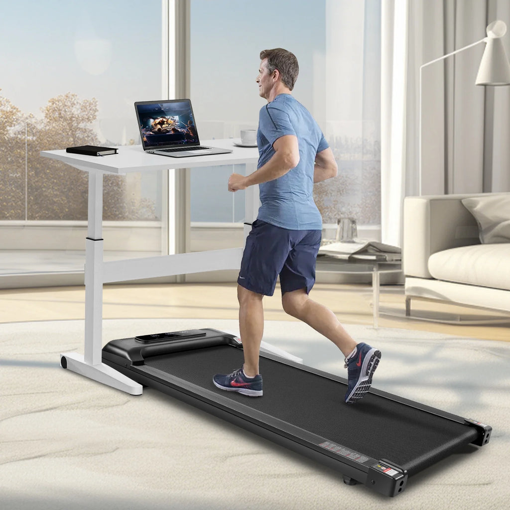 2.5HP Electric Walking Pad Treadmill with LED Display Y6830