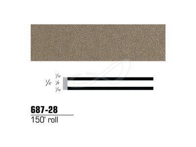 Pewter Striping Tape, 1/4 in x 150 ft P5367