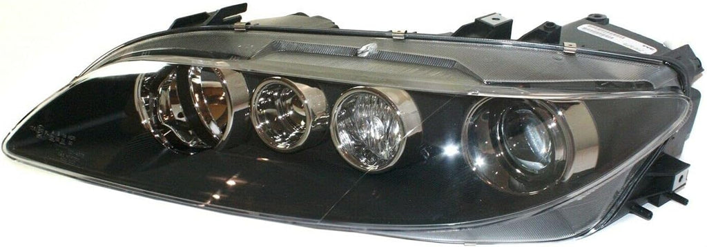 Left Black Housing Headlight X124