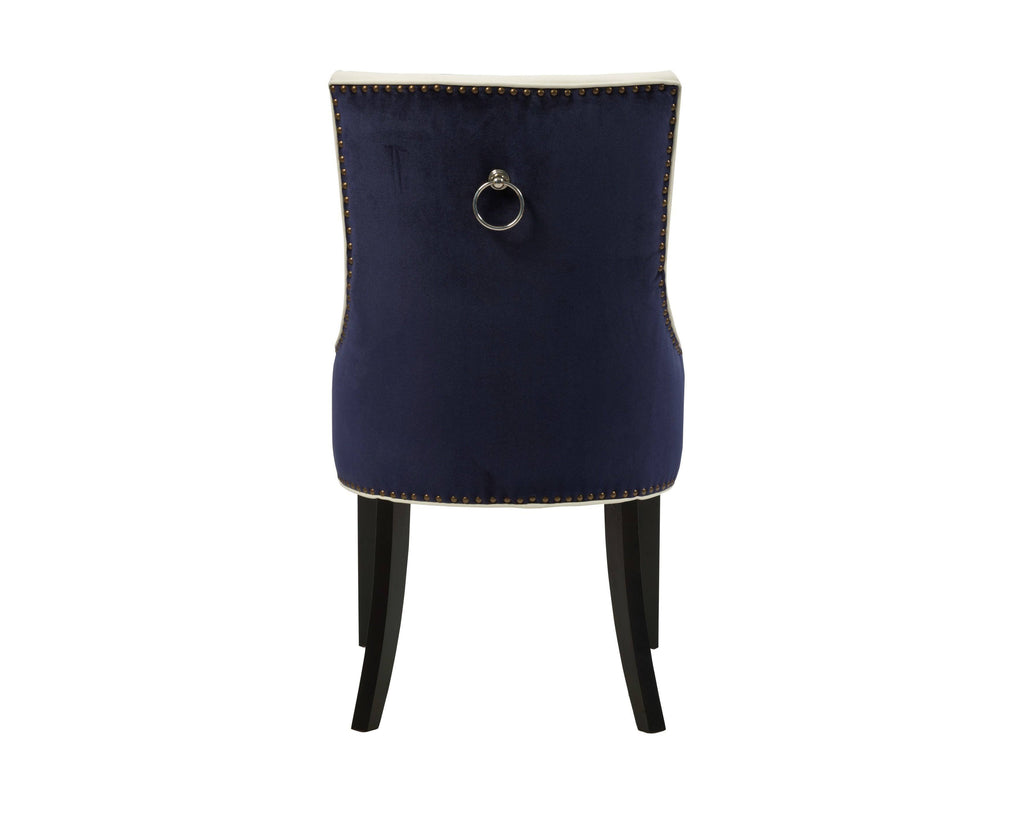 Button Tufted PU Leather Dining Side Chair X4748