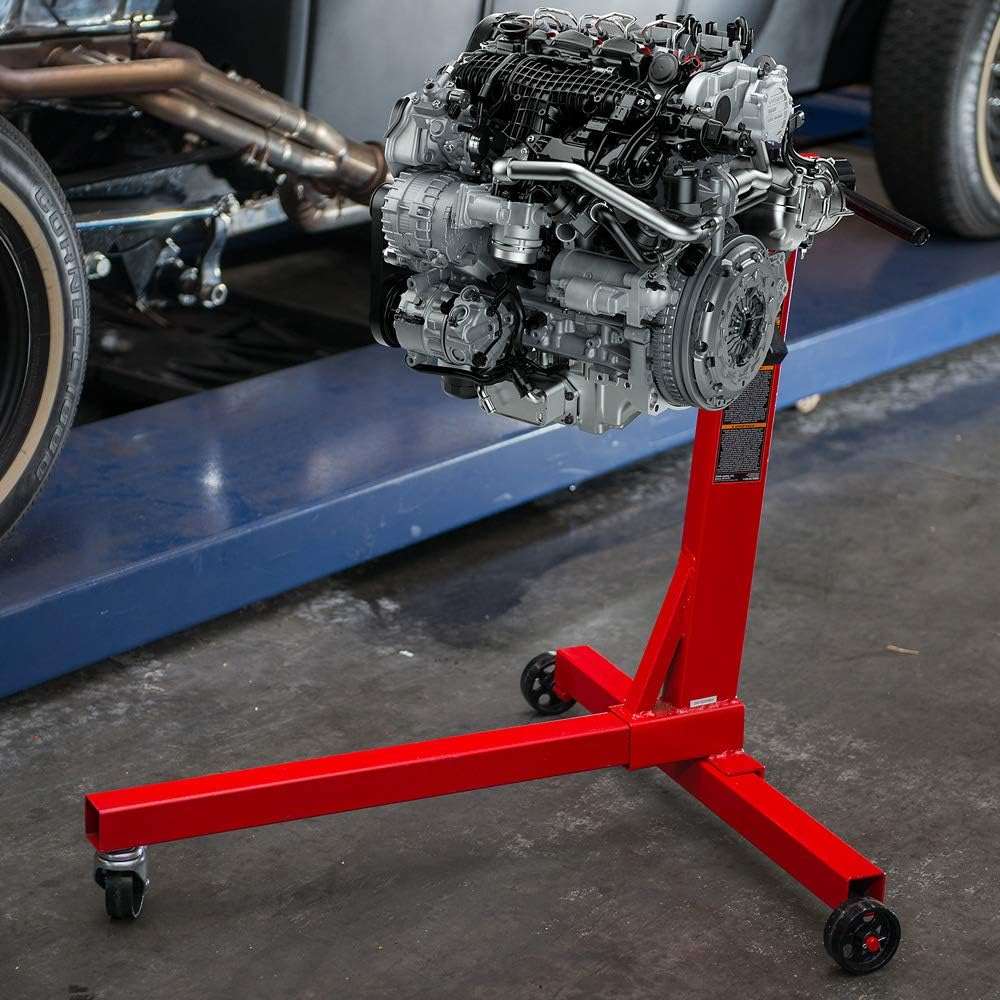 Steel Rotating Engine Stand, 750 lb Capacity G49142