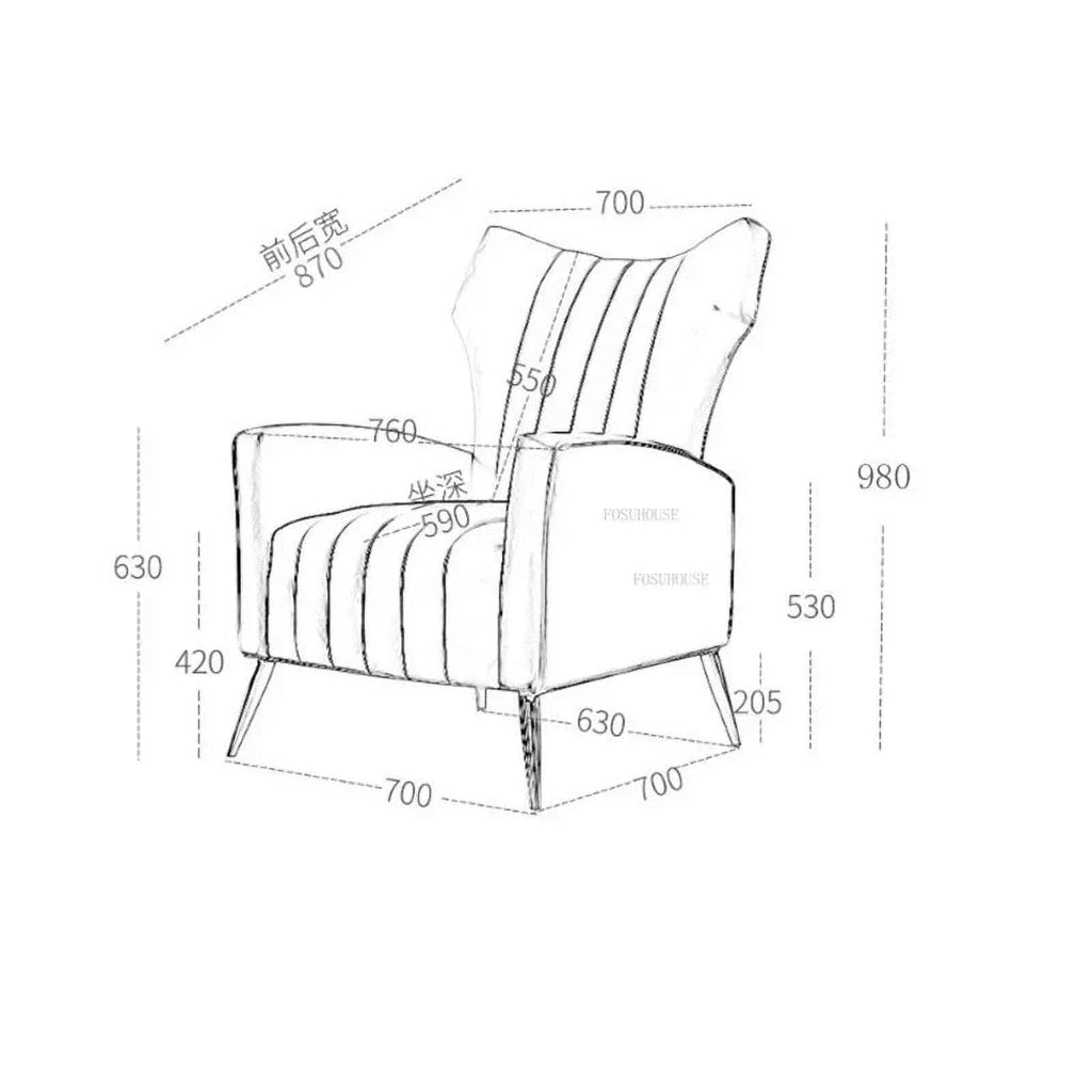 Lazy Armchair Sofa M160440