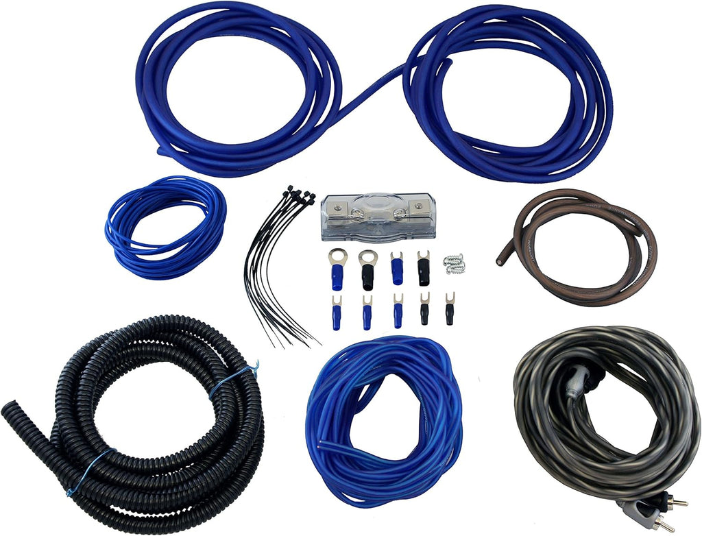 1000W Car Subwoofer Bundle with Amplifier & Amp Kit P974
