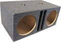 Dual 12" SPL Bass Subwoofer Sub Box Stereo Enclosure W520054