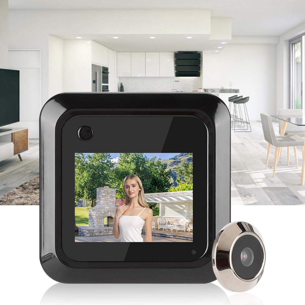 145° Wide-Angle Digital Door Peephole Camera with 2.4in LCD B4697