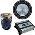 1000W Car Subwoofer Bundle with Amplifier & Amp Kit P974