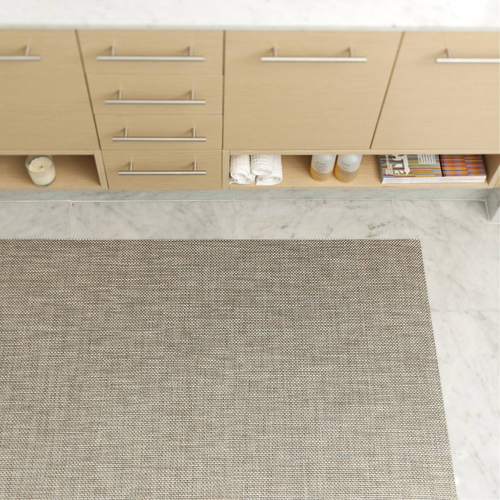 Oyster Basketweave Floor Mat X14535