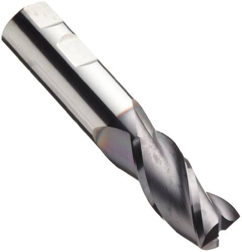 Carbide Corner Radius End Mill, TiAlN Finish, Finishing Cut A74578
