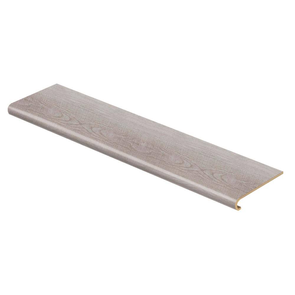 Coastal Oak/Silver Sycamore 94 in. L Vinyl Overlay to Cover Stairs M839