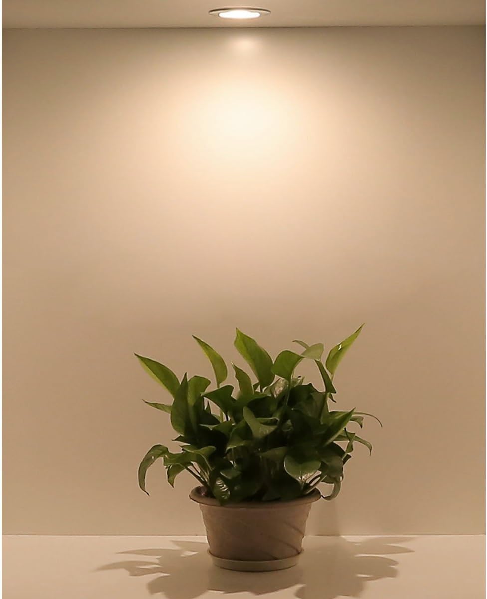 Pack of 10 Mini 3W LED Spot Light Black Recessed Ceiling Light D3690