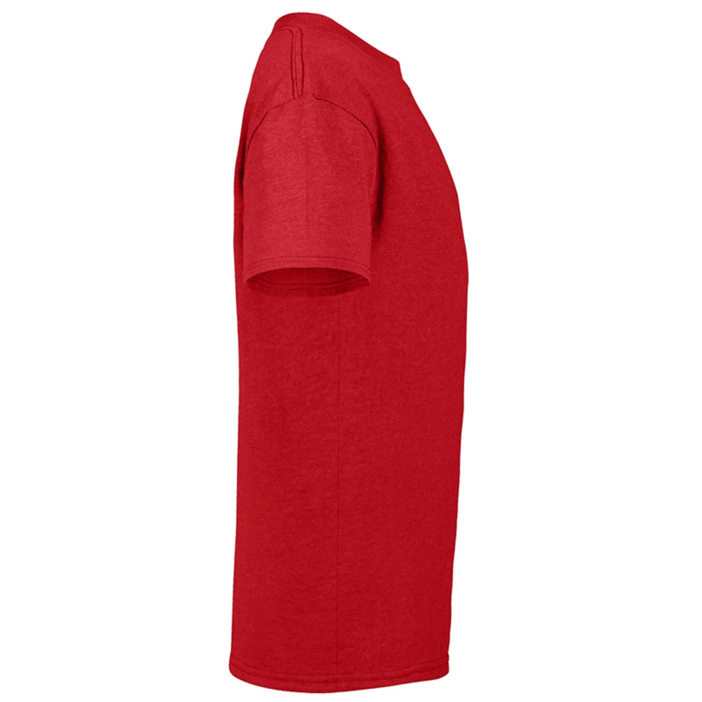 Red Short Sleeve Cotton T-Shirt J88601