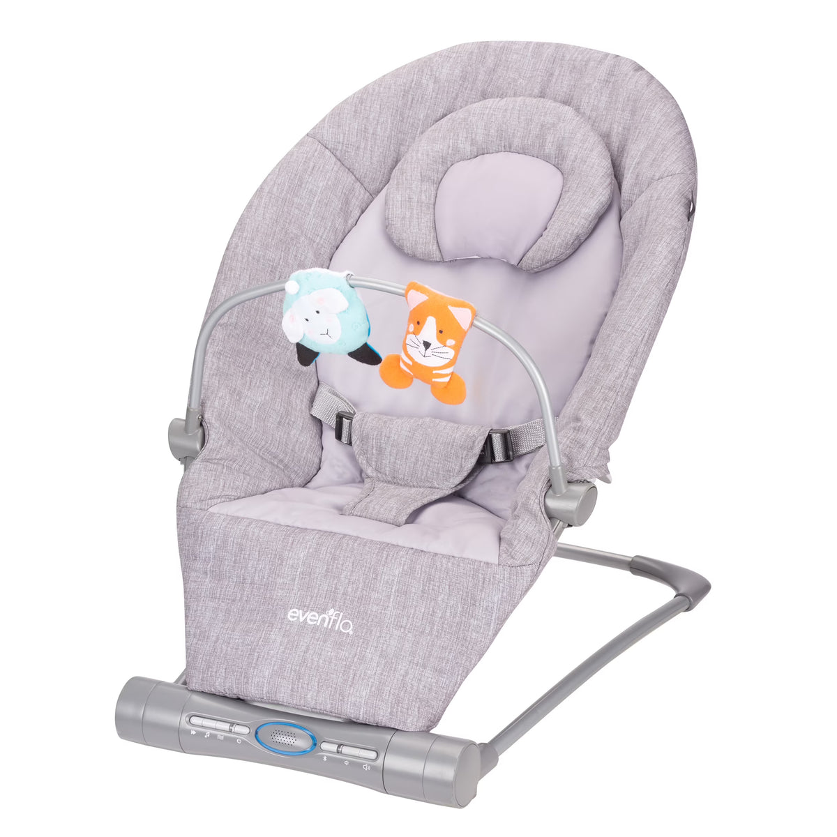 Grey Melange Musical Bouncer M9117