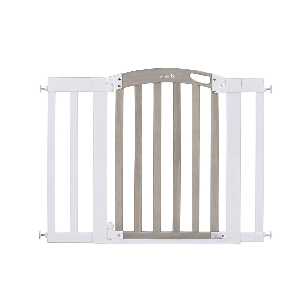 Gray Wood Wash Finish Baby Gate Z619196